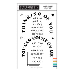 Concord & 9th Clear Stamps Desertscape