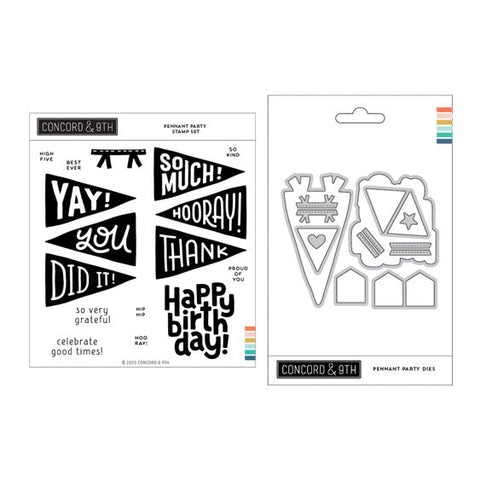 Concord & 9th 2pc Pennant Party