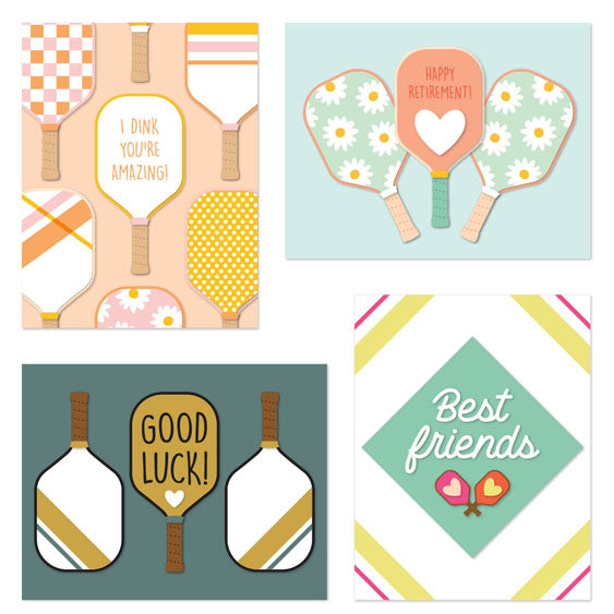 Concord & 9th Clear Stamps Pickleball Pals