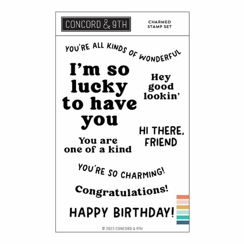 Concord & 9th Clear Stamps Charmed
