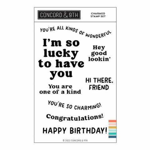 Concord & 9th Clear Stamps Charmed