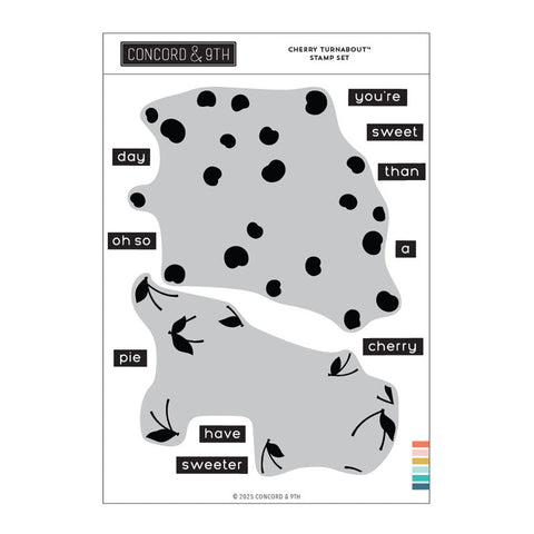 Concord & 9th Clear Stamps Cherry Turnabout