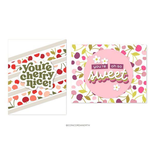 Concord & 9th Clear Stamps Cherry Turnabout