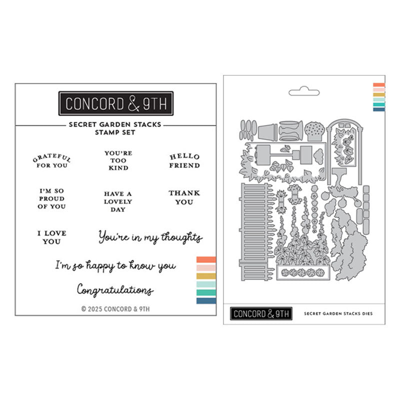 Concord & 9th 2pc Secret Garden Stacks