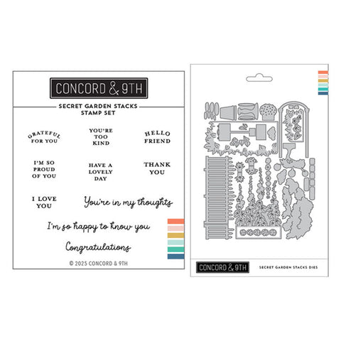 Concord & 9th 2pc Secret Garden Stacks
