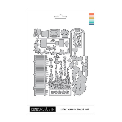 Concord & 9th Dies Secret Garden Stacks