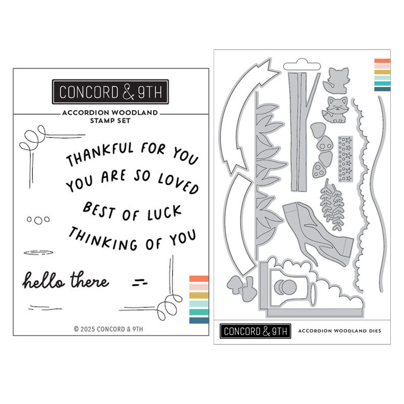 Concord & 9th 2pc Accordion Woodland