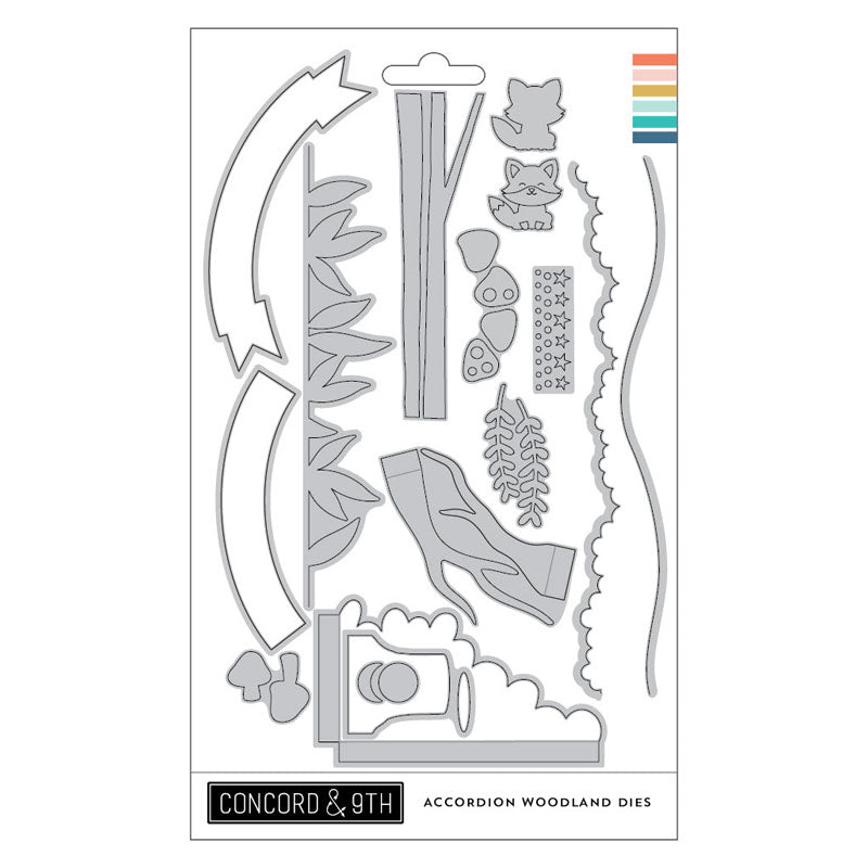 Concord & 9th Dies Accordion Woodland