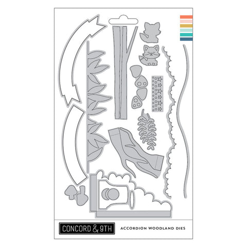 Concord & 9th Dies Accordion Woodland