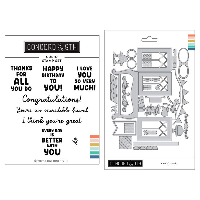 Concord & 9th 2pc Curio