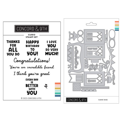 Concord & 9th 2pc Curio