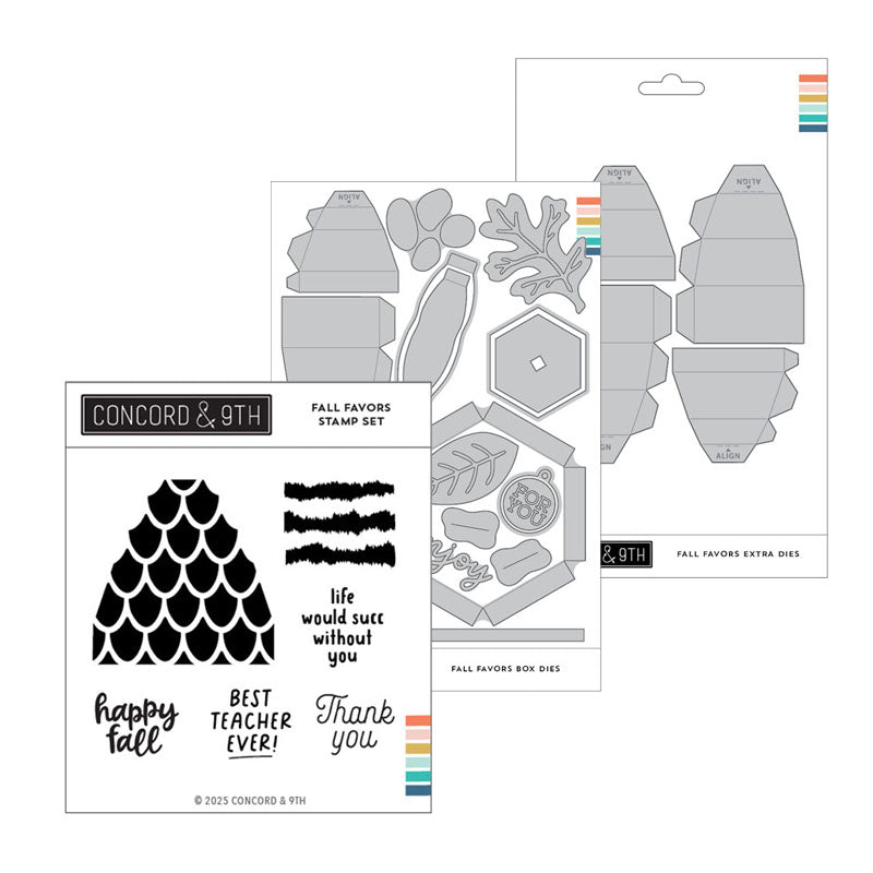 Concord & 9th 3pc Fall Favors