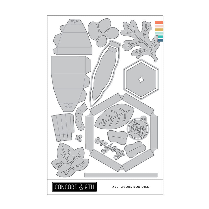 Concord & 9th Dies Fall Favors Box