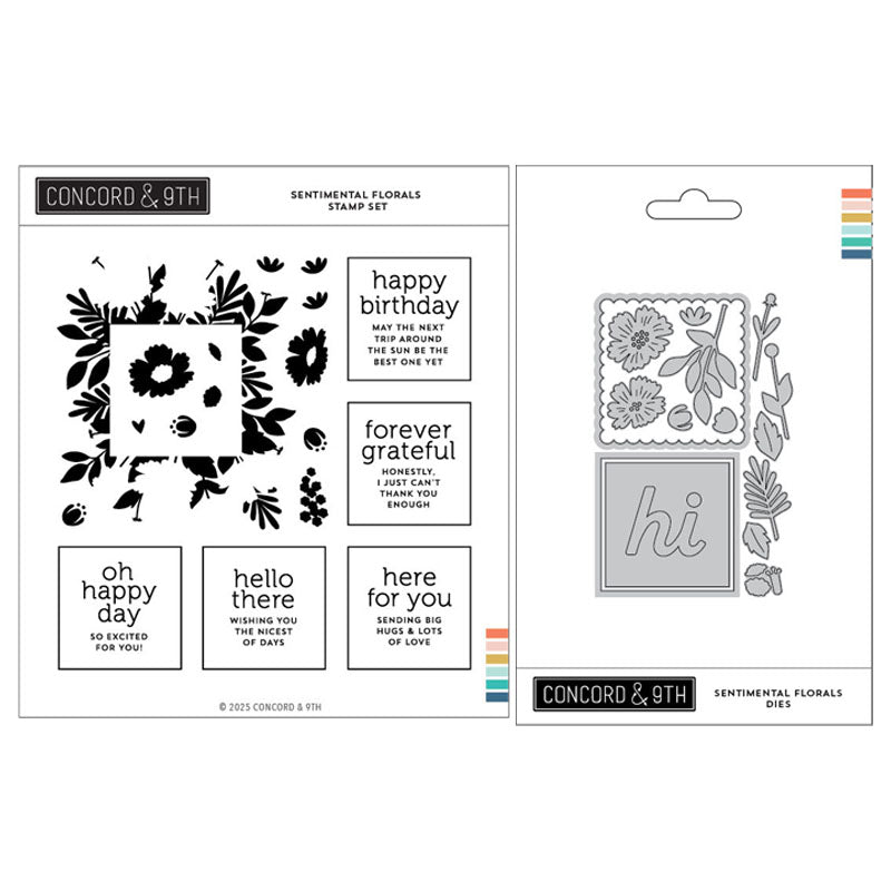 Concord & 9th 2pc Sentimental Florals