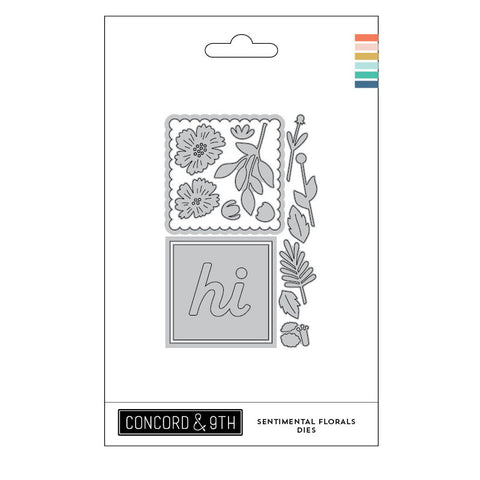 Concord & 9th Dies Sentimental Florals
