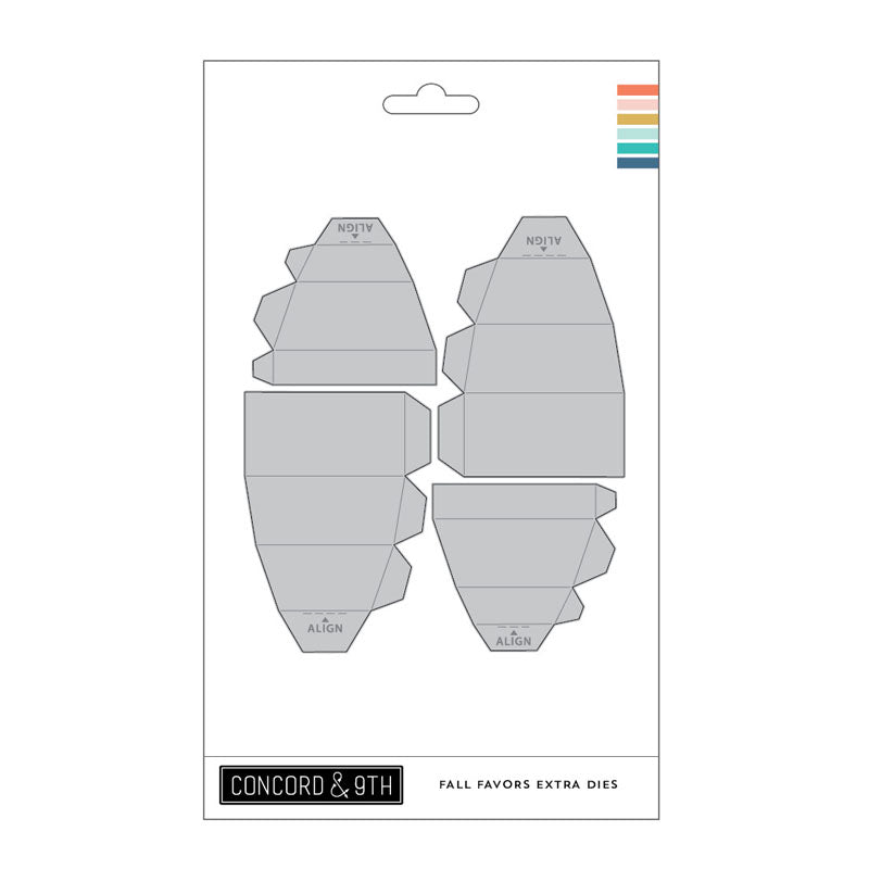 Concord & 9th Dies Fall Favors Extras