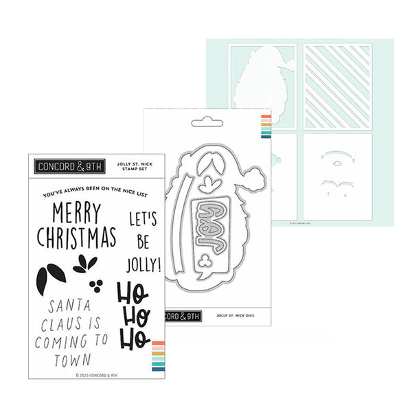 Concord & 9th 3pc Jolly St. Nick