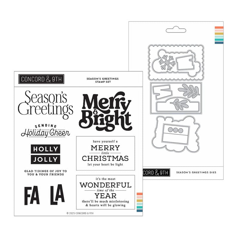Concord & 9th 2pc Season's Greetings