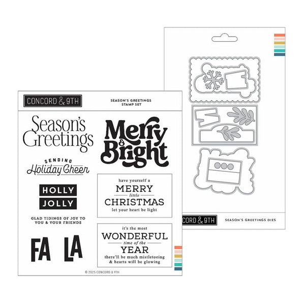 Concord & 9th 2pc Season's Greetings