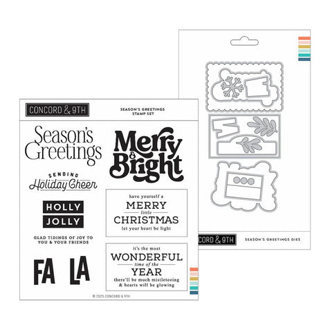 Concord & 9th 2pc Season's Greetings