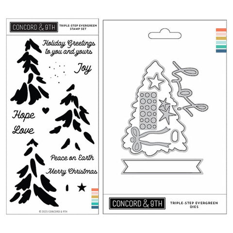 Concord & 9th 2pc Triple-Step Evergreen