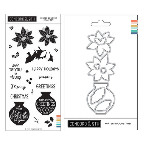 Concord & 9th 2pc Winter Bouquet