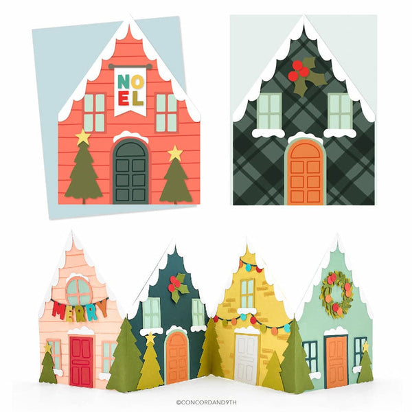 Concord & 9th Clear Stamps Yuletide Lane