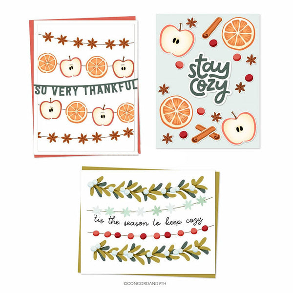 Concord & 9th Clear Stamps Citrus & Spice