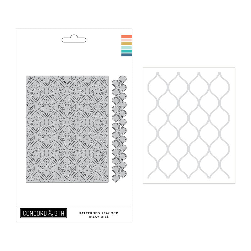 Concord & 9th 2pc Patterned Peacock