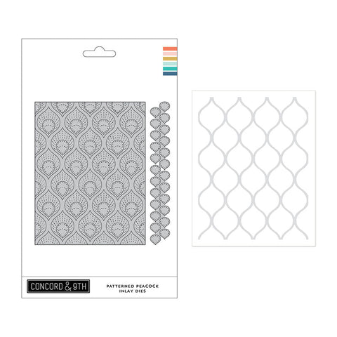 Concord & 9th 2pc Patterned Peacock