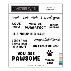 Concord & 9th Clear Stamps Pet Pals