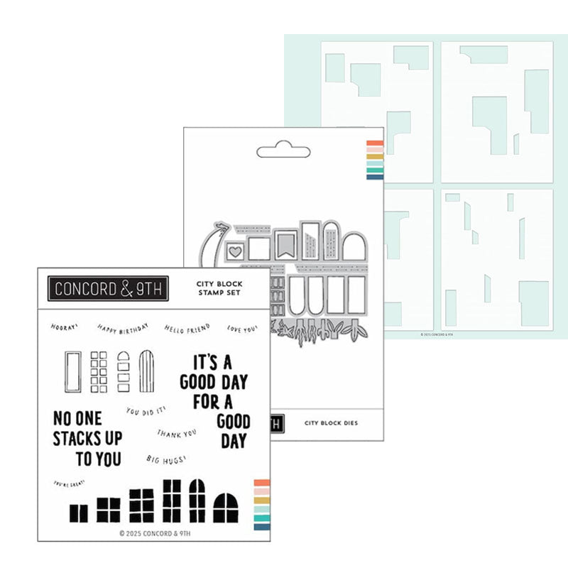 Concord & 9th 3pc City Block