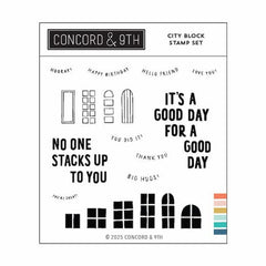 Concord & 9th Clear Stamps City Block
