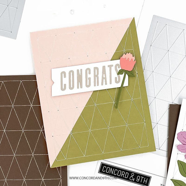 Concord & 9th Dies Triangle Piercing