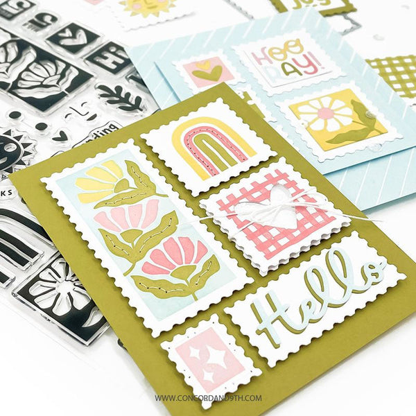 Concord & 9th Clear Stamps Sending Joy