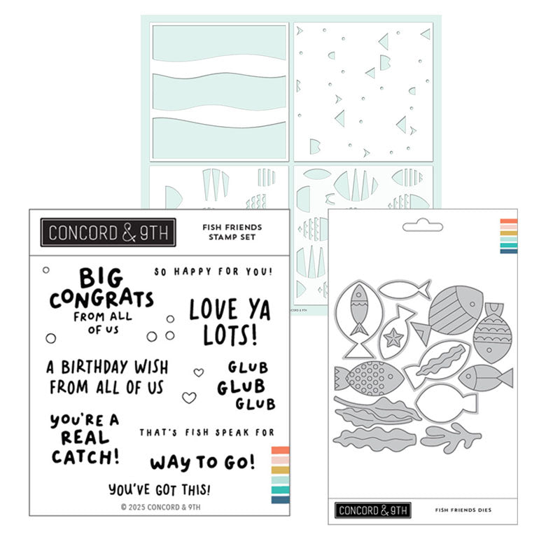 Concord & 9th 3pc Fish Friends