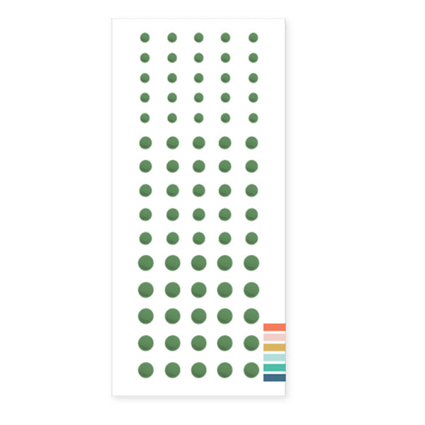 Concord & 9th Enamel Dots Basil