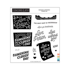 Concord & 9th Clear Stamps Oceans & Potions