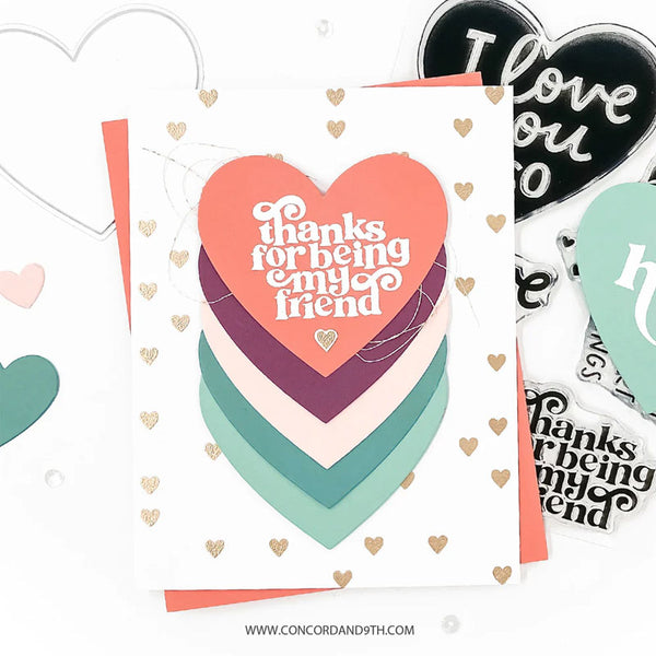 Concord & 9th Dies Radiant Heart Piercing