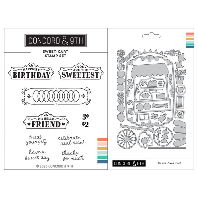 Concord & 9th 2pc Sweet-cart