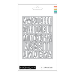 Concord & 9th Dies A to Z Alphabet