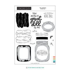 Concord & 9th Clear Stamps Dill-ightful
