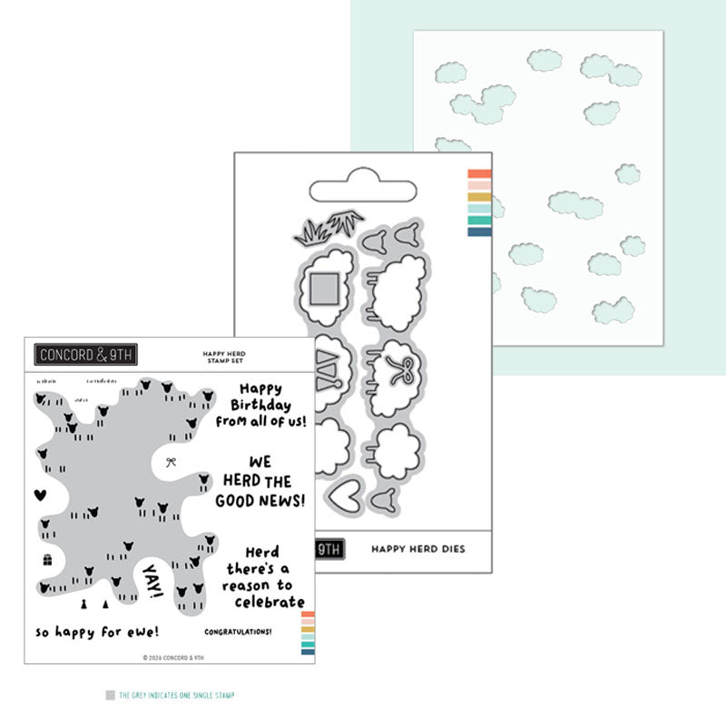 Concord & 9th 3pc Happy Herd