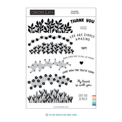 Concord & 9th Clear Stamps Hillside