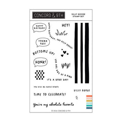 Concord & 9th Clear Stamps Silly Goose