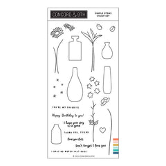 Concord & 9th Clear Stamps Simple Stems