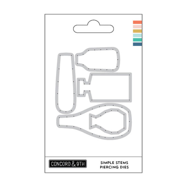 Concord & 9th Dies Simple Stems Piercing