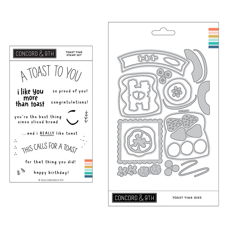 Concord & 9th 2pc Toast Time