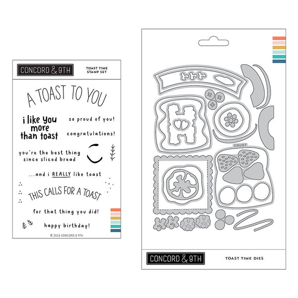 Concord & 9th 2pc Toast Time