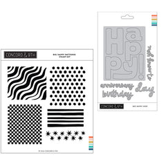 Concord & 9th 2pc Big Happy Patterns
